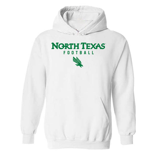 North Texas - NCAA Football : Julio Madero IV - Classic Shersey Hooded Sweatshirt-0