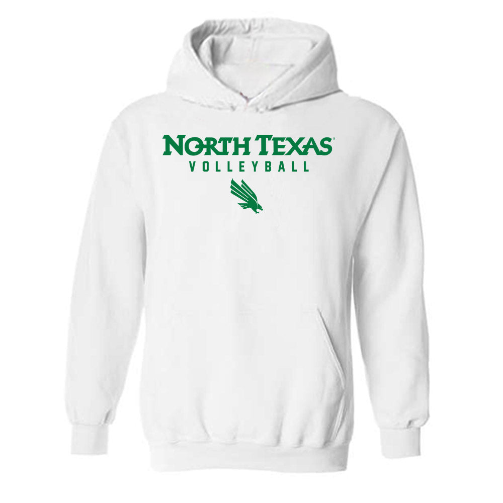North Texas - NCAA Women's Volleyball : Reagan Bedell - Classic Shersey Hooded Sweatshirt-0