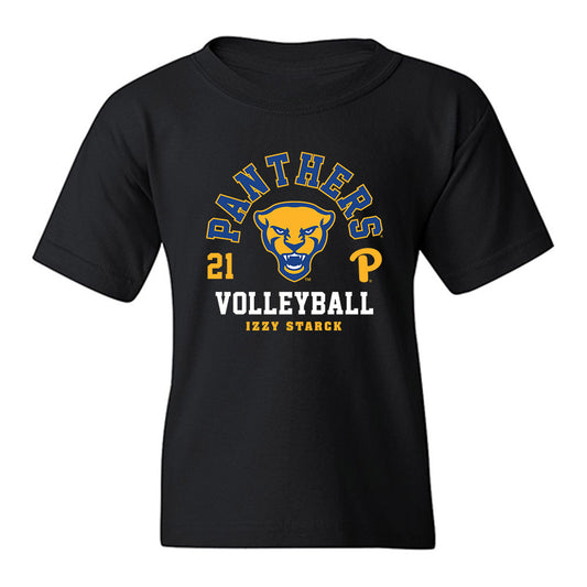 Pittsburgh - NCAA Women's Volleyball : Izzy Starck - Fashion Shersey Youth T-Shirt-0