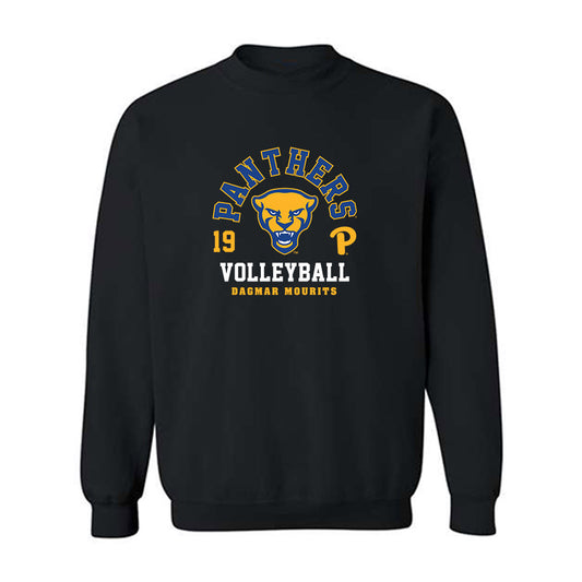 Pittsburgh - NCAA Women's Volleyball : Dagmar Mourits - Fashion Shersey Crewneck Sweatshirt-0