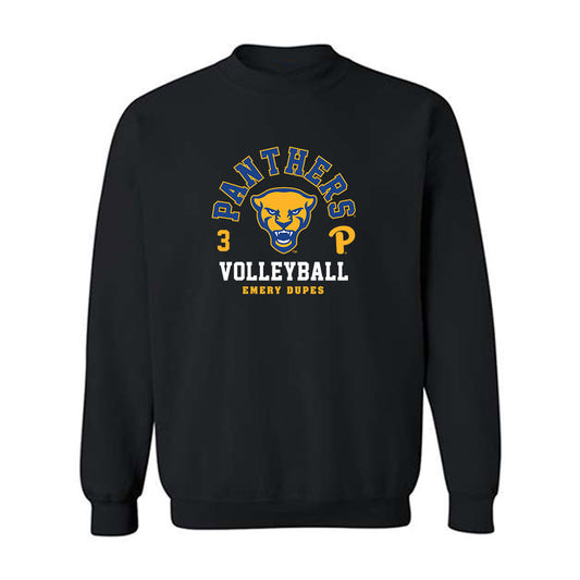 Pittsburgh - NCAA Women's Volleyball : Emery Dupes - Fashion Shersey Crewneck Sweatshirt-0