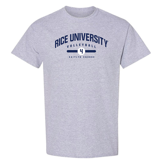 Rice - NCAA Women's Volleyball : kaitlyn knobbe - Classic Fashion Shersey T-Shirt