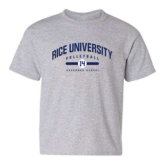 Rice - NCAA Women's Volleyball : Savannah Skopal - Classic Fashion Shersey Youth T-Shirt-0