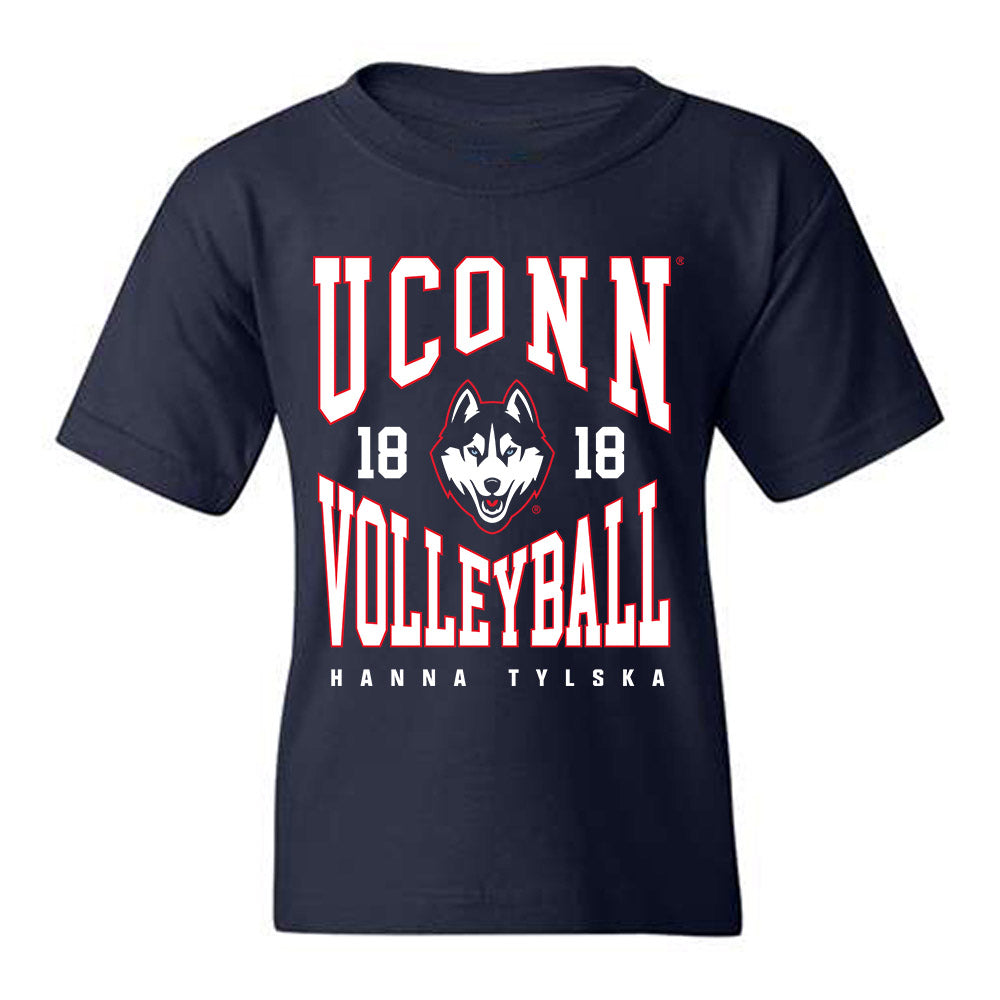 UConn - NCAA Women's Volleyball : Hanna Tylska - Classic Fashion Shersey Youth T-Shirt-0