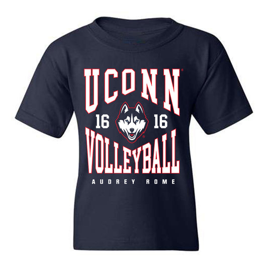 UConn - NCAA Women's Volleyball : Audrey Rome - Classic Fashion Shersey Youth T-Shirt