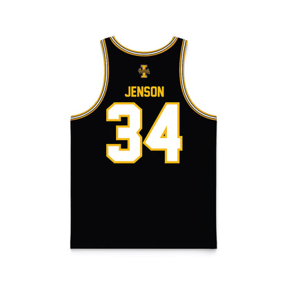 Idaho - NCAA Men's Basketball : Will Jenson - Black Basketball Jersey-1