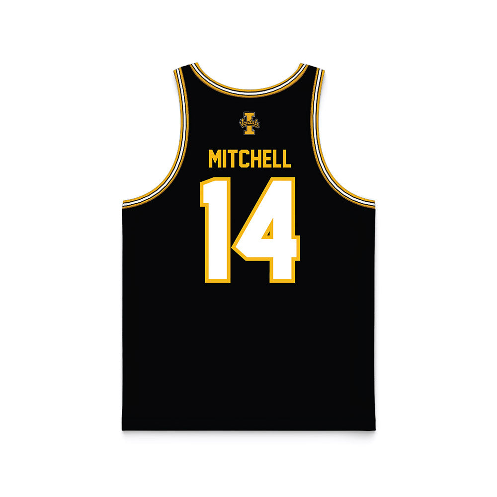 Idaho - NCAA Men's Basketball : Kolton Mitchell - Black Basketball Jersey
