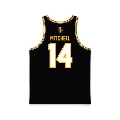 Idaho - NCAA Men's Basketball : Kolton Mitchell - Black Basketball Jersey