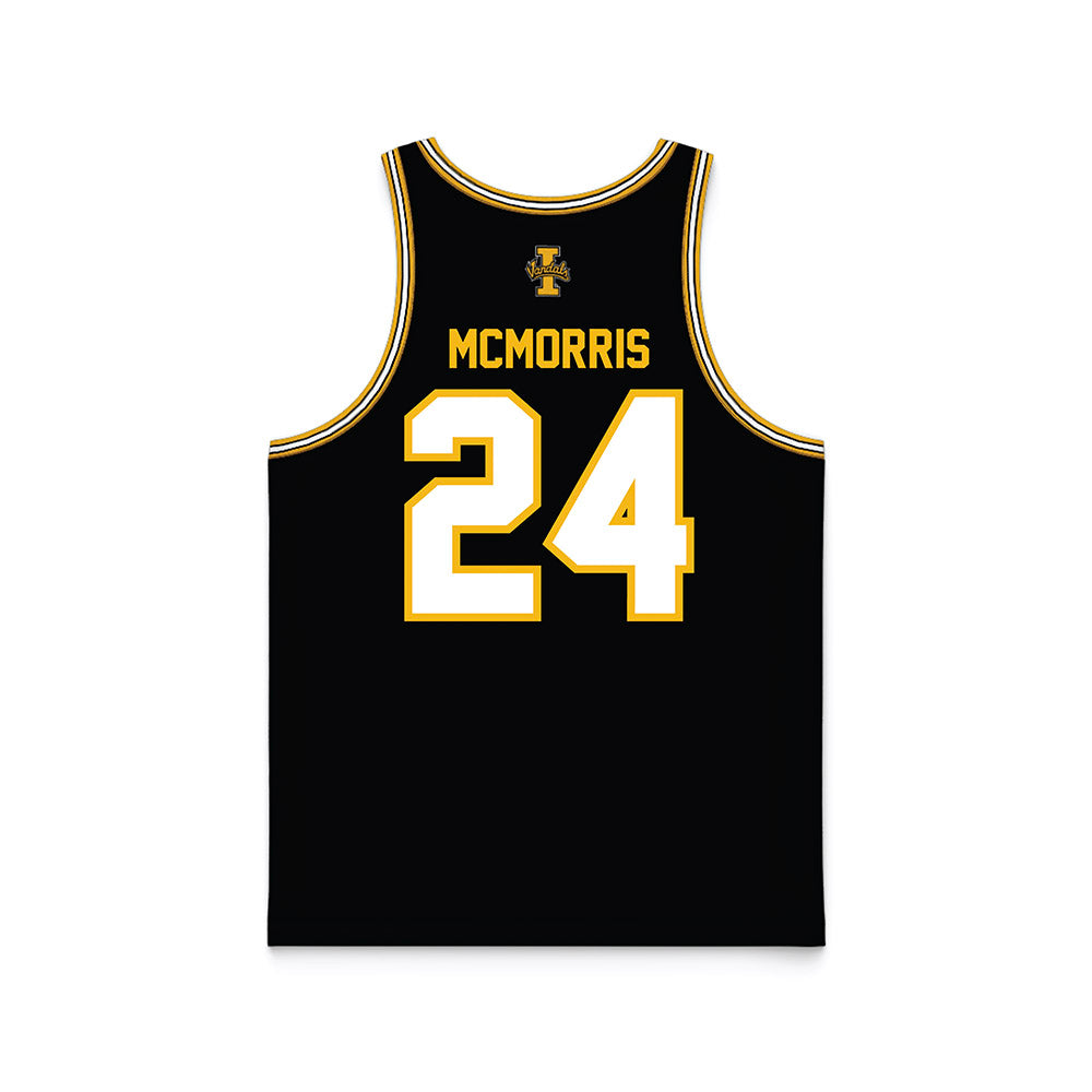 Idaho - NCAA Women's Basketball : Mary McMorris - Black Basketball Jersey-1