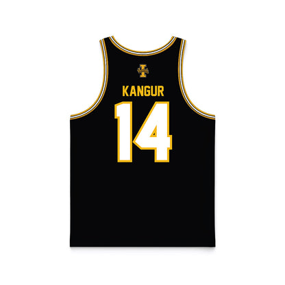 Idaho - NCAA Women's Basketball : Katlin Kangur - Black Basketball Jersey-1
