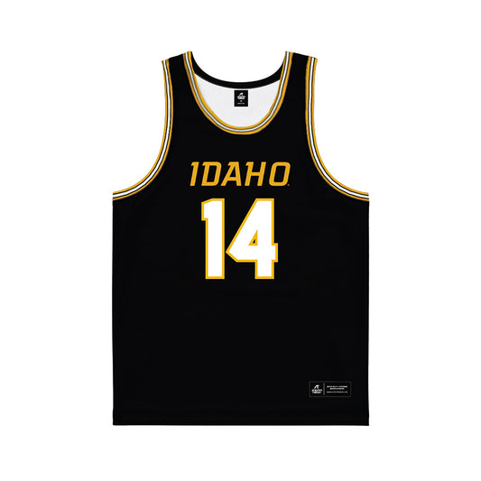 Idaho - NCAA Women's Basketball : Katlin Kangur - Black Basketball Jersey-0