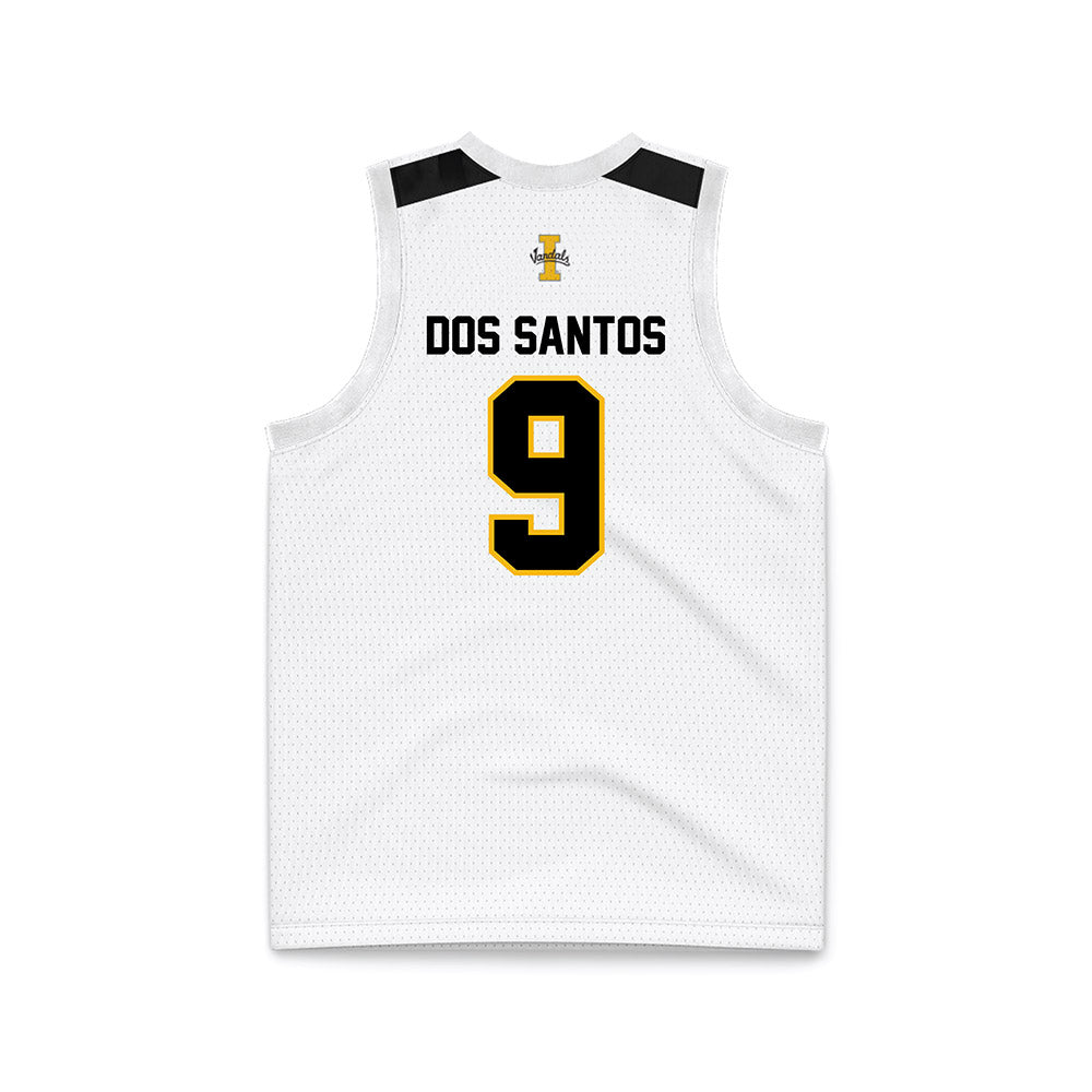 Idaho - NCAA Women's Basketball : Debora Dos Santos - White Basketball Jersey-1