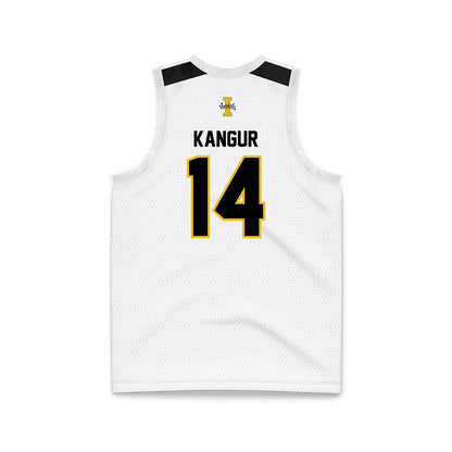 Idaho - NCAA Women's Basketball : Katlin Kangur - White Basketball Jersey-1