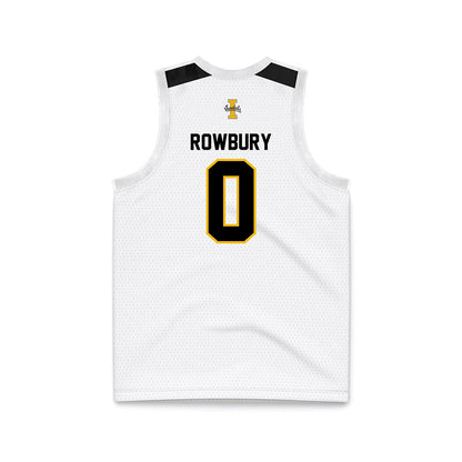 Idaho - NCAA Men's Basketball : Brody Rowbury - White Basketball Jersey-1