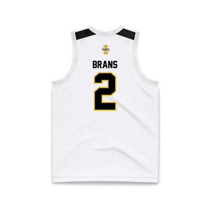 Idaho - NCAA Women's Basketball : Sarah Brans - White Basketball Jersey-1