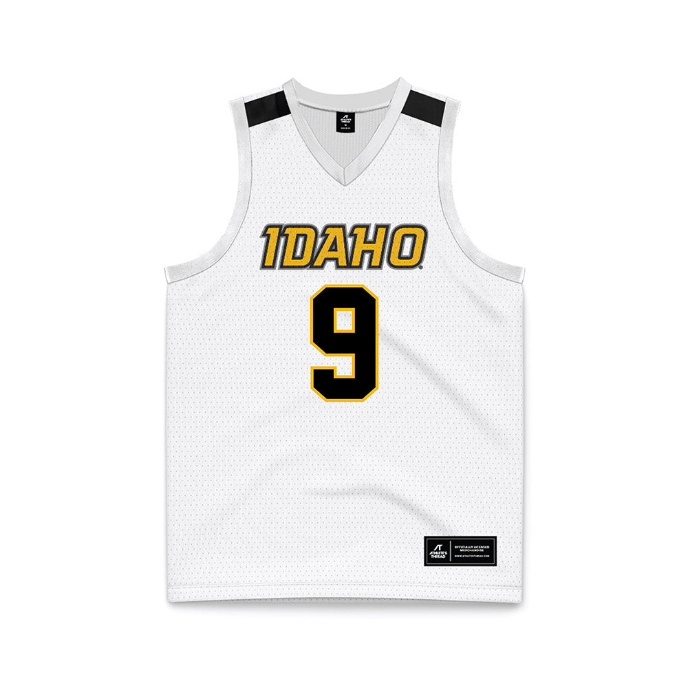 Idaho - NCAA Women's Basketball : Debora Dos Santos - White Basketball Jersey-0