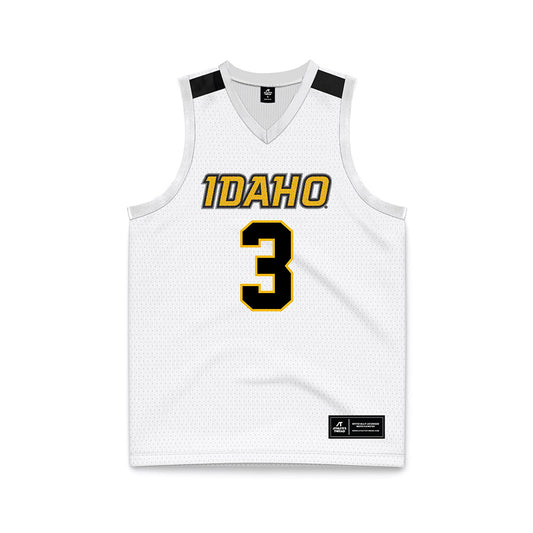 Idaho - NCAA Women's Basketball : Kyra Gardner - White Basketball Jersey-0