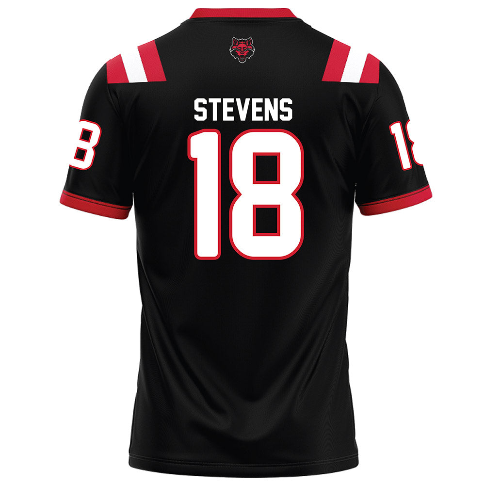 Arkansas State - NCAA Football : Romel Stevens - Black Football Jersey-1