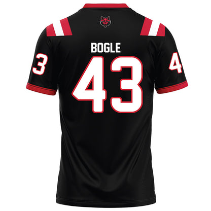 Arkansas State - NCAA Football : Chase Bogle - Black Football Jersey