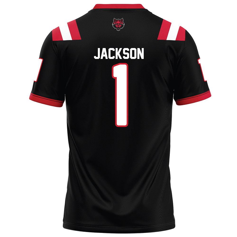 Arkansas State - NCAA Football : Braden Jackson - Black Football Jersey-1