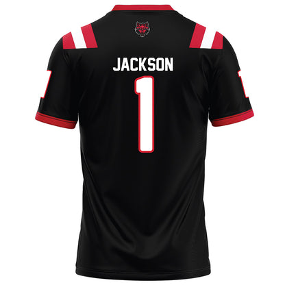 Arkansas State - NCAA Football : Braden Jackson - Black Football Jersey-1