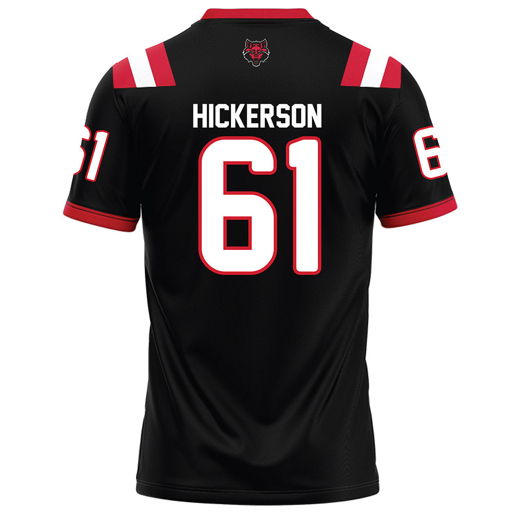 Arkansas State - NCAA Football : Adam Hickerson - Black Football Jersey-1