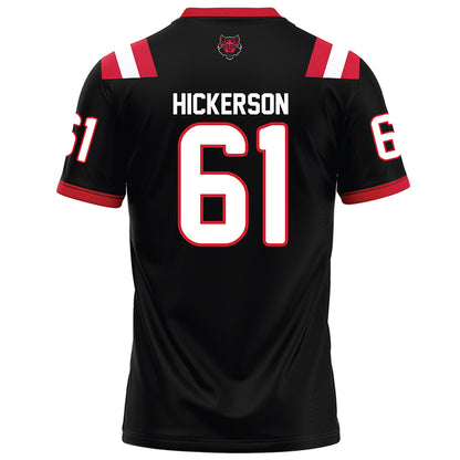 Arkansas State - NCAA Football : Adam Hickerson - Black Football Jersey-1