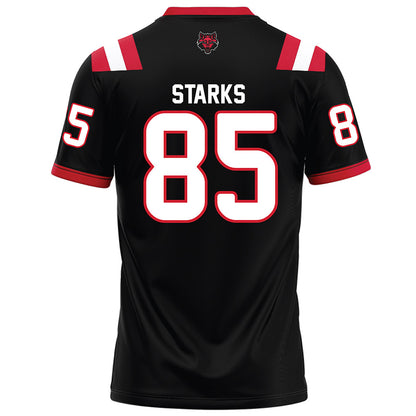 Arkansas State - NCAA Football : Tj Starks - Black Football Jersey