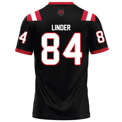 Arkansas State - NCAA Football : Reed Linder - Black Football Jersey