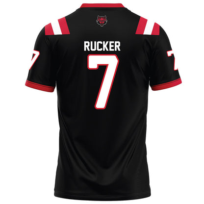 Arkansas State - NCAA Football : Corey Rucker - Black Football Jersey