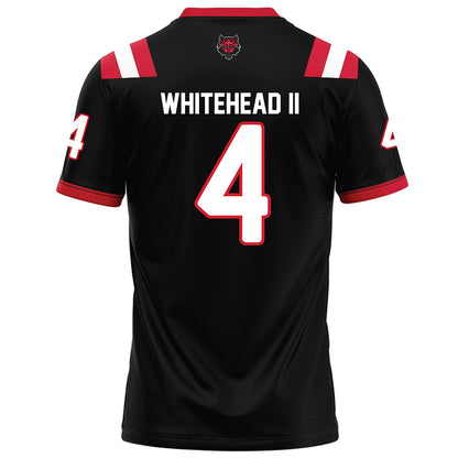 Arkansas State - NCAA Football : Bryan Whitehead II - Black Football Jersey-1