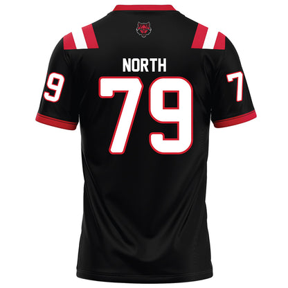 Arkansas State - NCAA Football : Baker North - Black Football Jersey