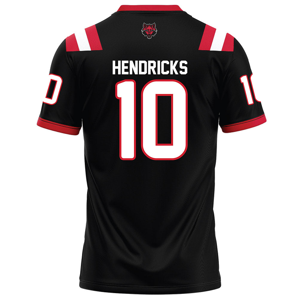 Arkansas State - NCAA Football : DeMarcus Hendricks - Black Football Jersey-1