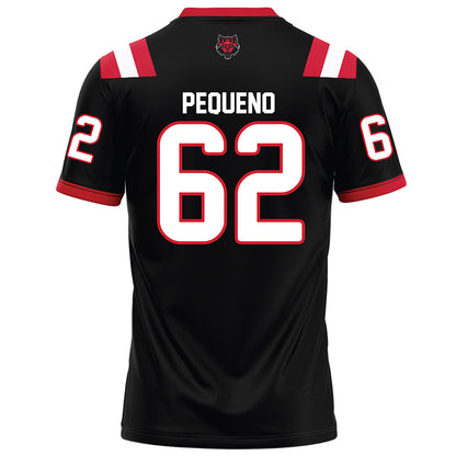 Arkansas State - NCAA Football : Jacob Pequeno - Black Football Jersey