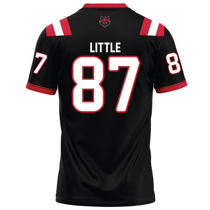 Arkansas State - NCAA Football : Tyler Little - Black Football Jersey