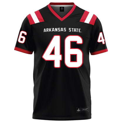 Arkansas State - NCAA Football : Nicholas Miller - Black Football Jersey-0