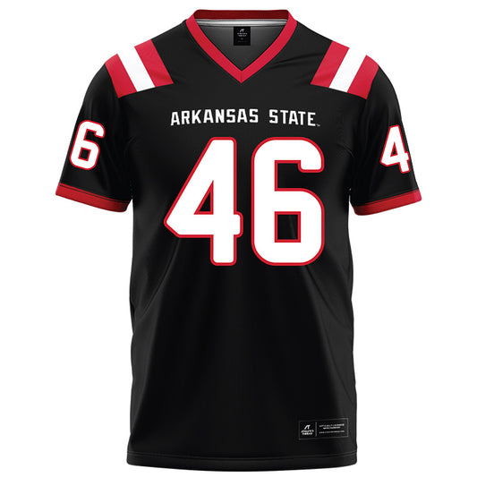Arkansas State - NCAA Football : Nicholas Miller - Black Football Jersey-0