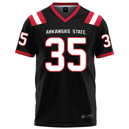 Arkansas State - NCAA Football : Jerry Horne - Black Football Jersey-0