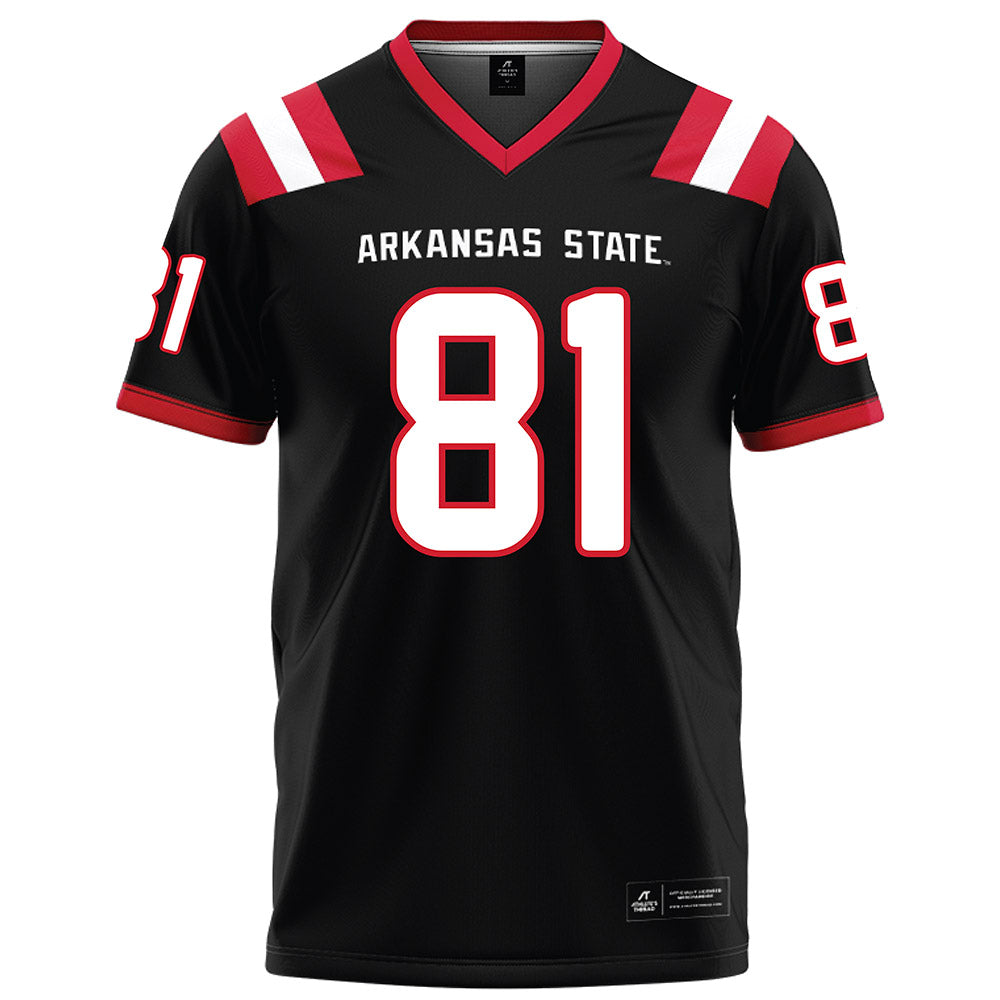 Arkansas State - NCAA Football : Javeon Fricks - Black Football Jersey-0