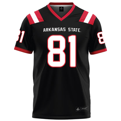 Arkansas State - NCAA Football : Javeon Fricks - Black Football Jersey-0