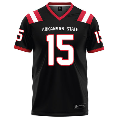 Arkansas State - NCAA Football : Andrew Jones - Black Football Jersey-0
