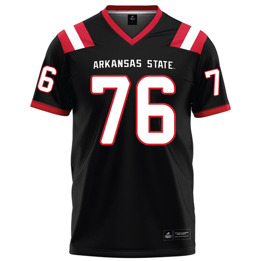 Arkansas State - NCAA Football : Trason Hunt - Black Football Jersey