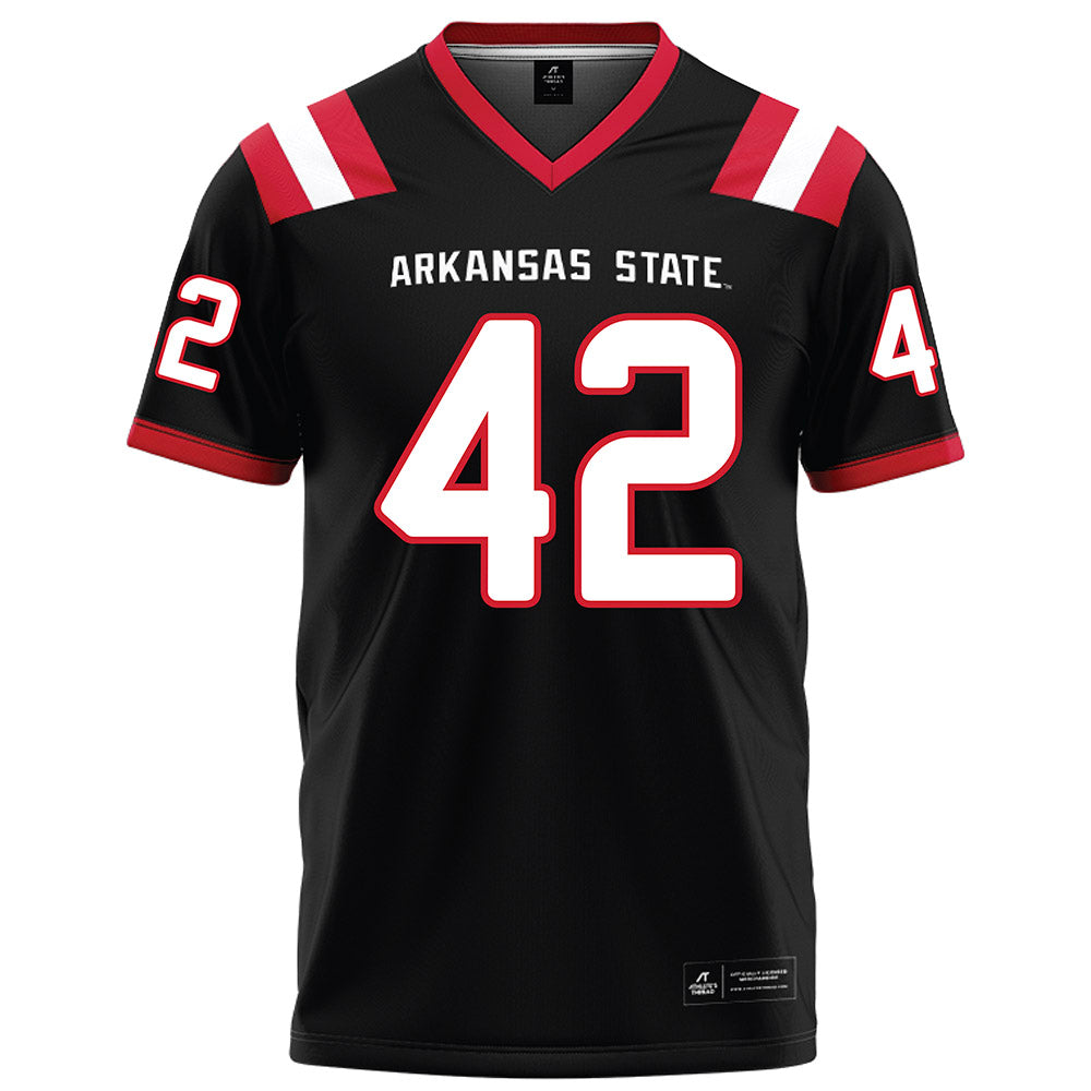 Arkansas State - NCAA Football : Shaun Williams - Black Football Jersey-0
