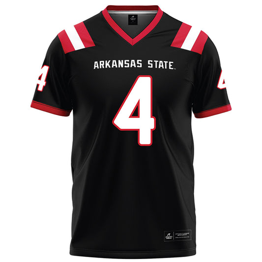 Arkansas State - NCAA Football : Bryan Whitehead II - Black Football Jersey-0