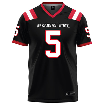 Arkansas State - NCAA Football : Kenyon Clay - Black Football Jersey-0