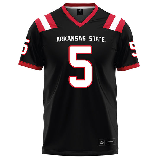 Arkansas State - NCAA Football : Kenyon Clay - Black Football Jersey-0