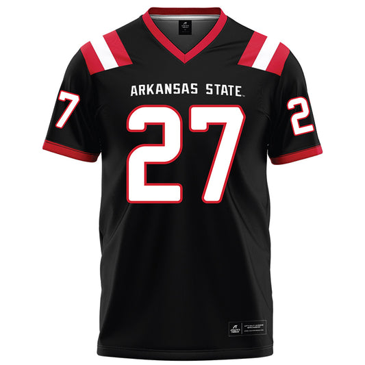 Arkansas State - NCAA Football : Noland Asberry - Black Football Jersey-0