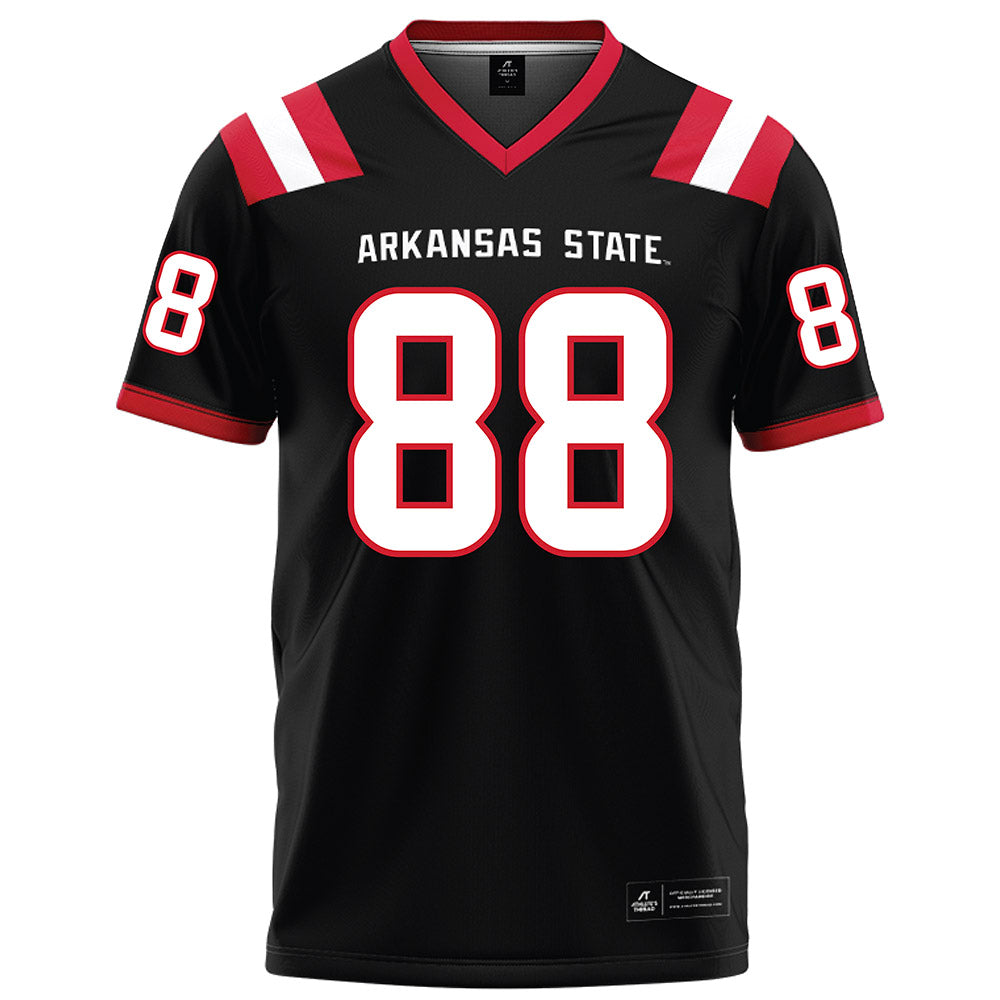 Arkansas State - NCAA Football : Calen Presser - Black Football Jersey-0
