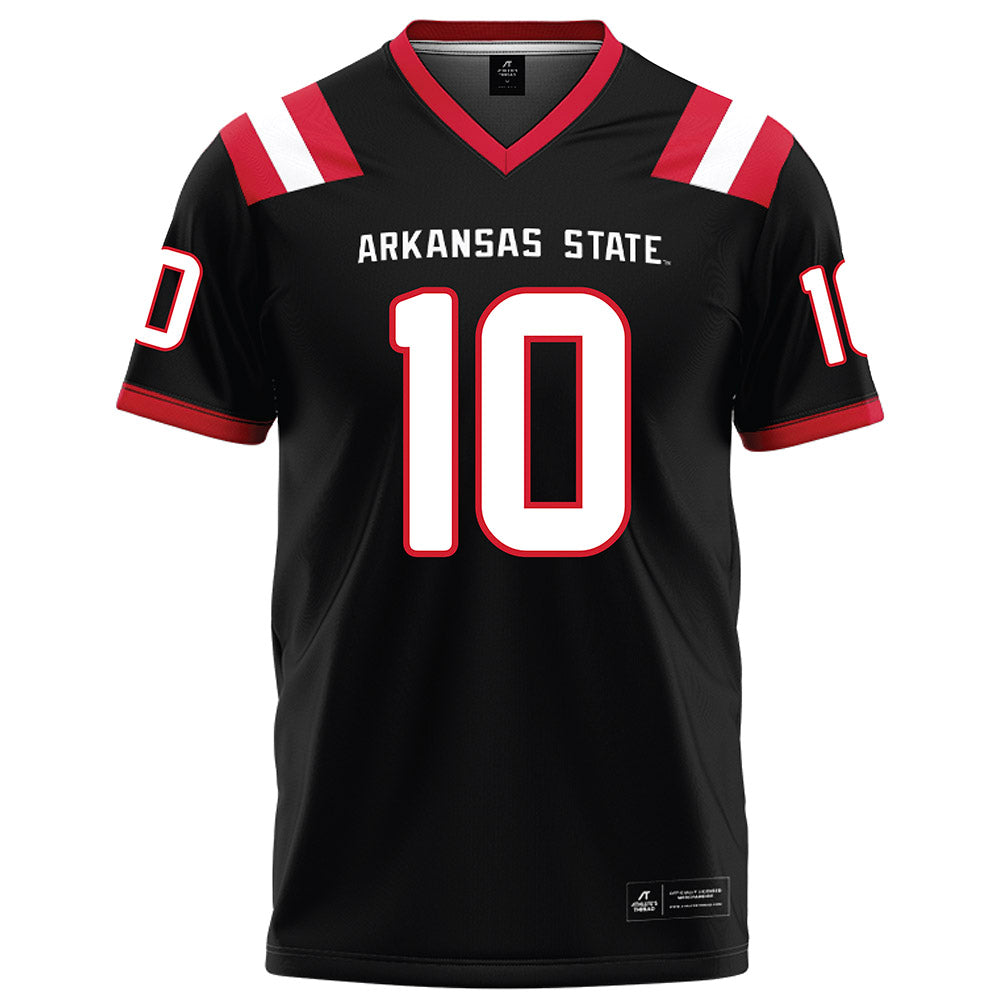 Arkansas State - NCAA Football : Jordan Sample - Black Football Jersey