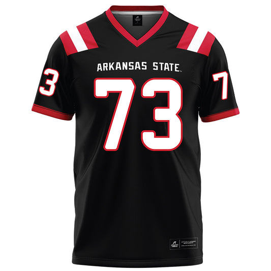 Arkansas State - NCAA Football : Kobe Williams - Black Football Jersey-0